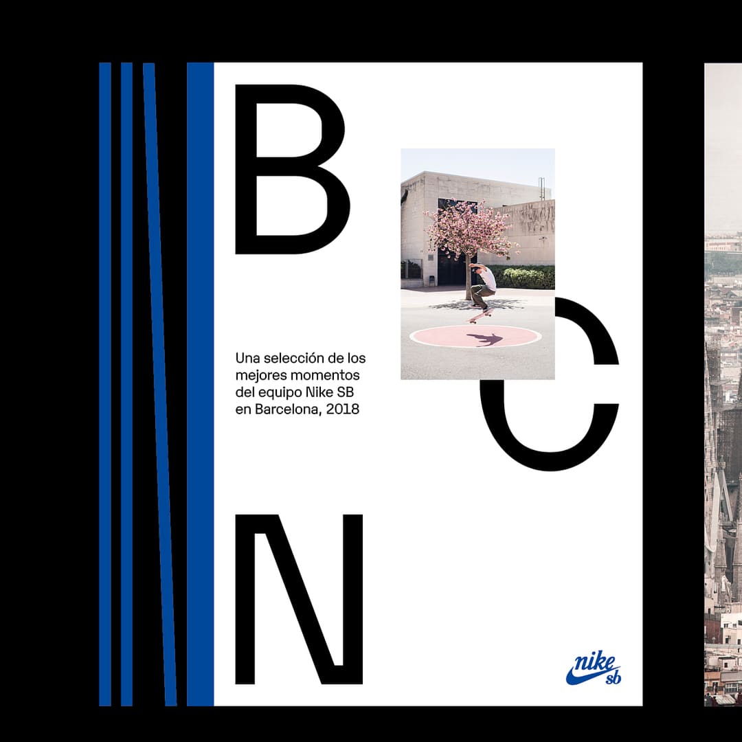 Nike SB Photobook Design