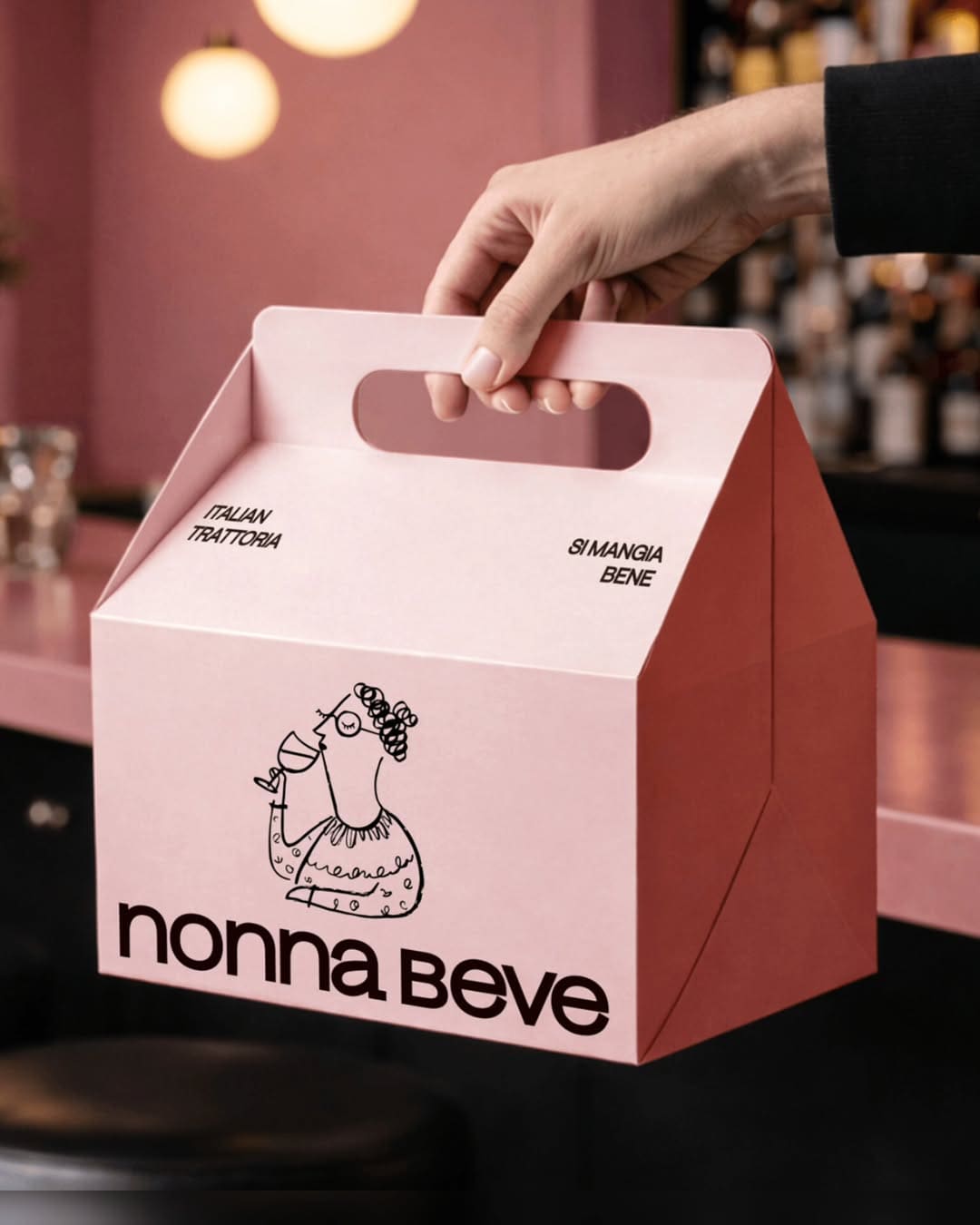 nonna beve