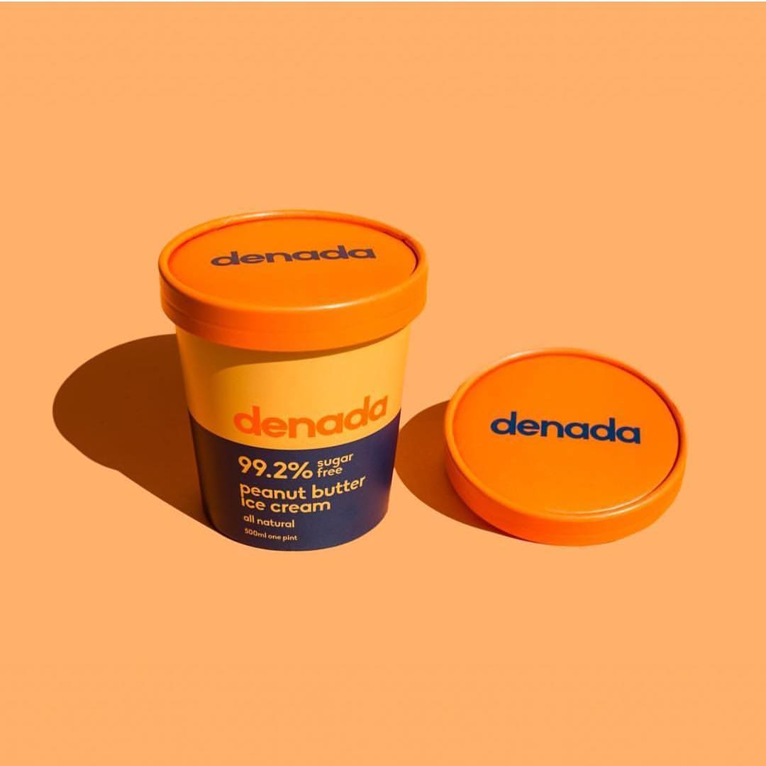 Denada Ice Cream brand identity