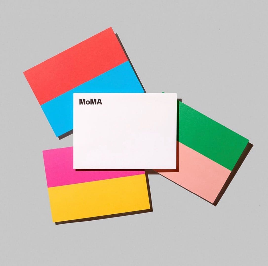 Tickets and print materials for @themuseumofmodernart