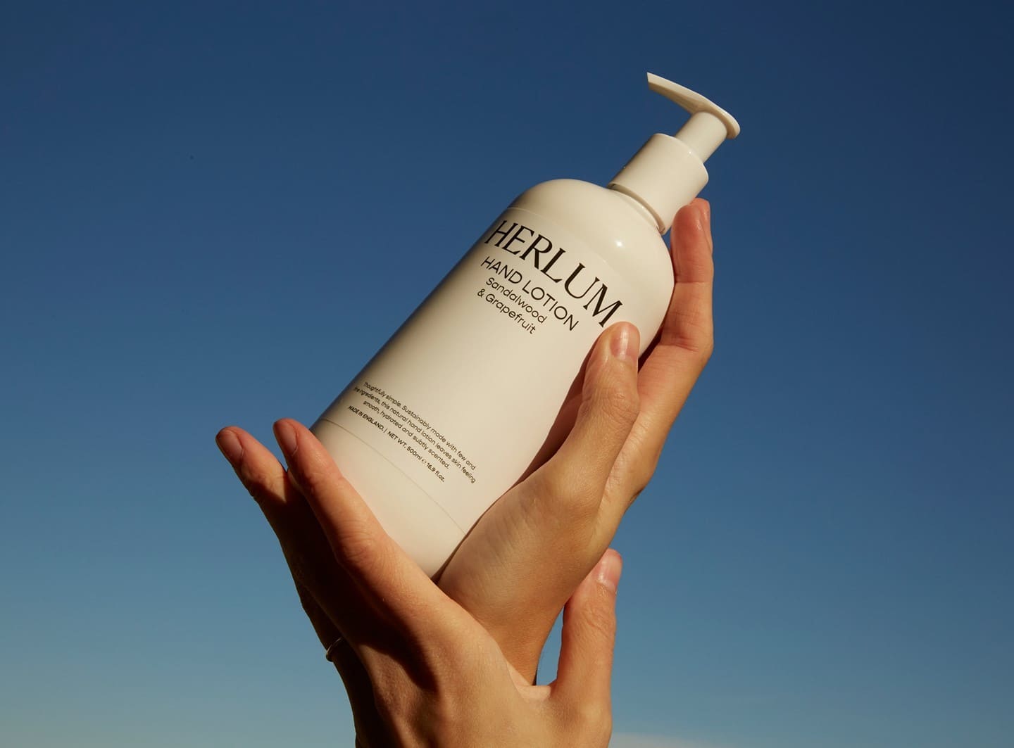 Visual identity and packaging for @herlumlondon