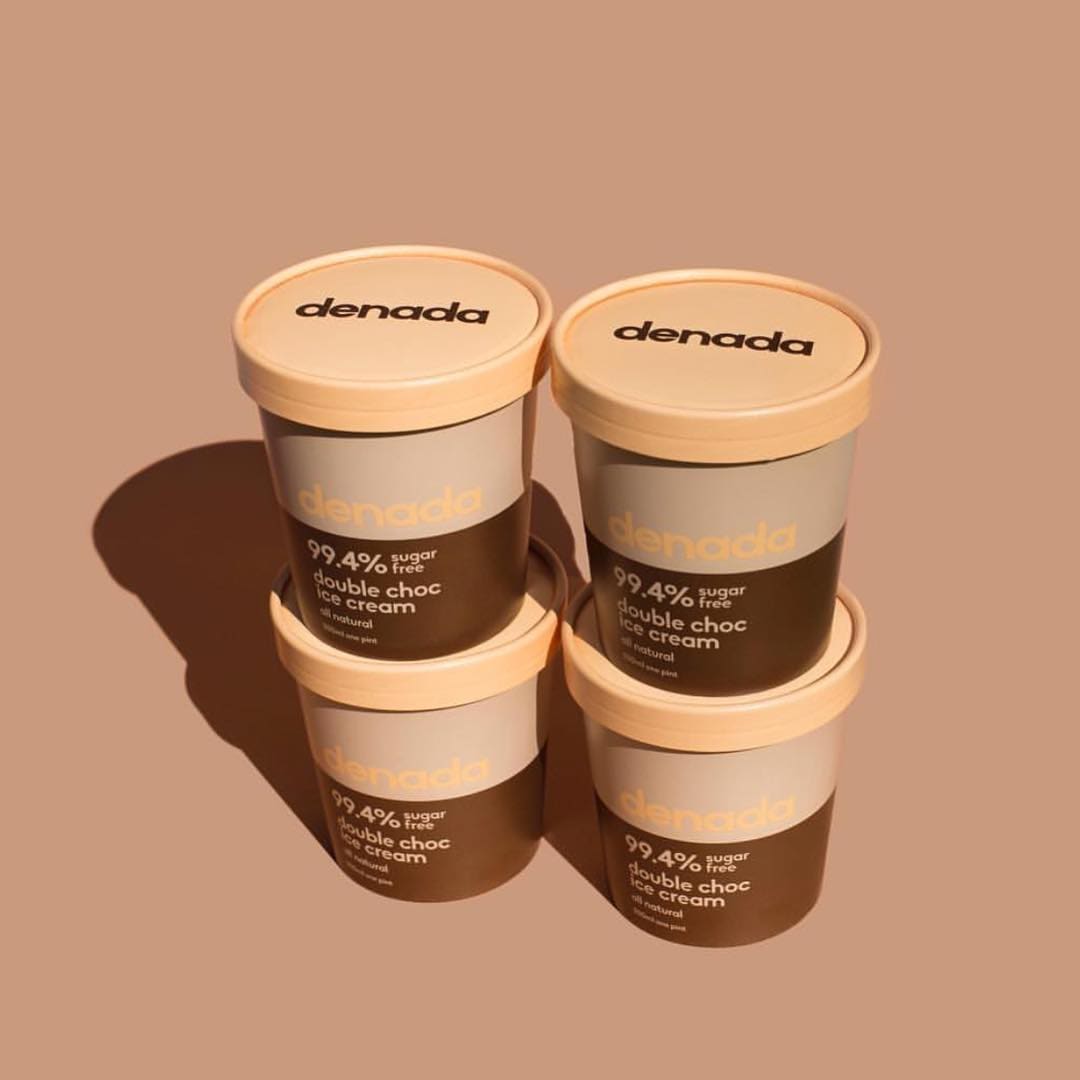 Denada Ice Cream brand identity