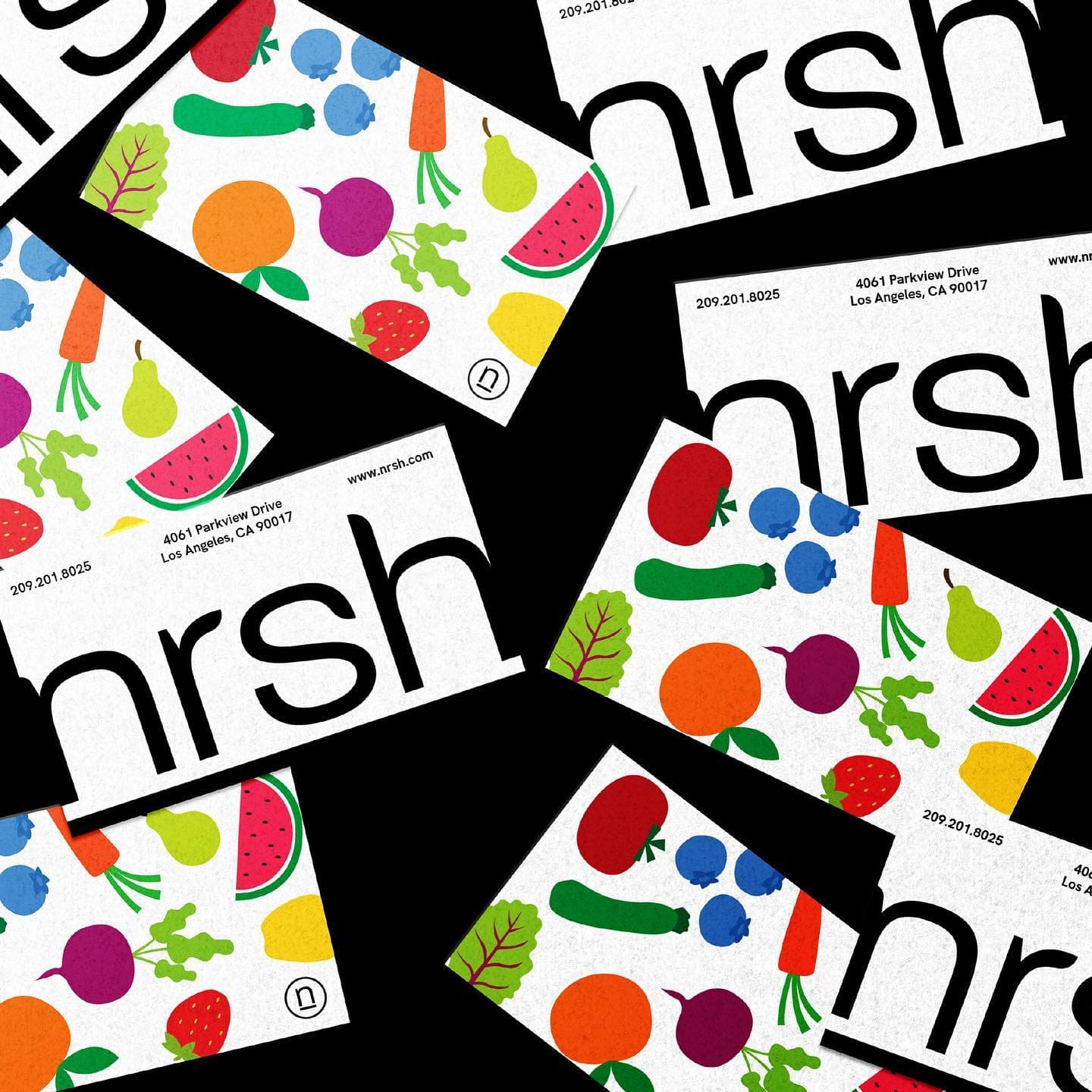 Branding and visual identity for a concept garden-to-table cafe & restaurant cal