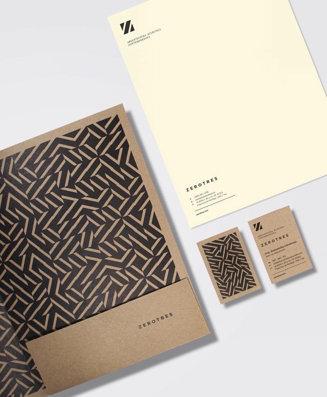 Zerotres Construction brand identity