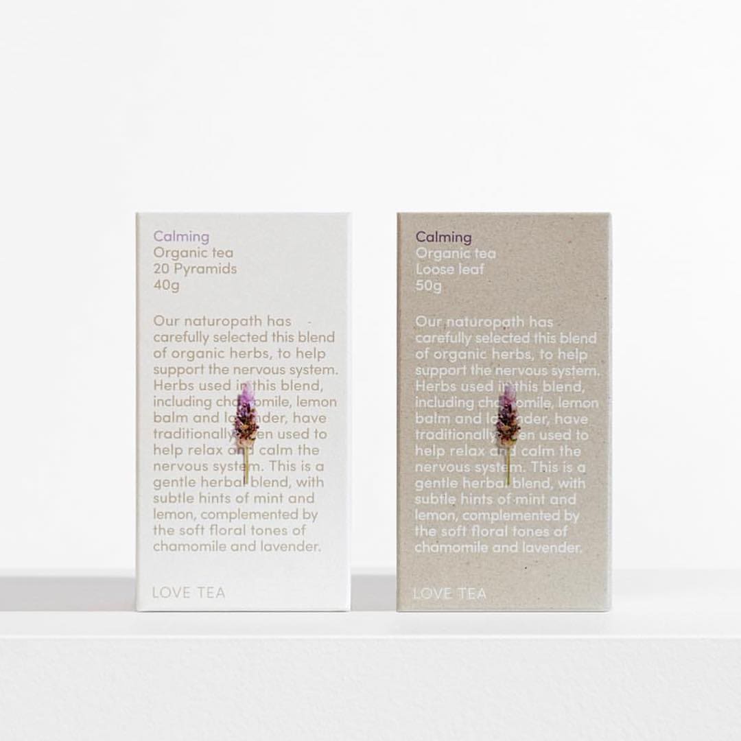 Love Tea brand identity
