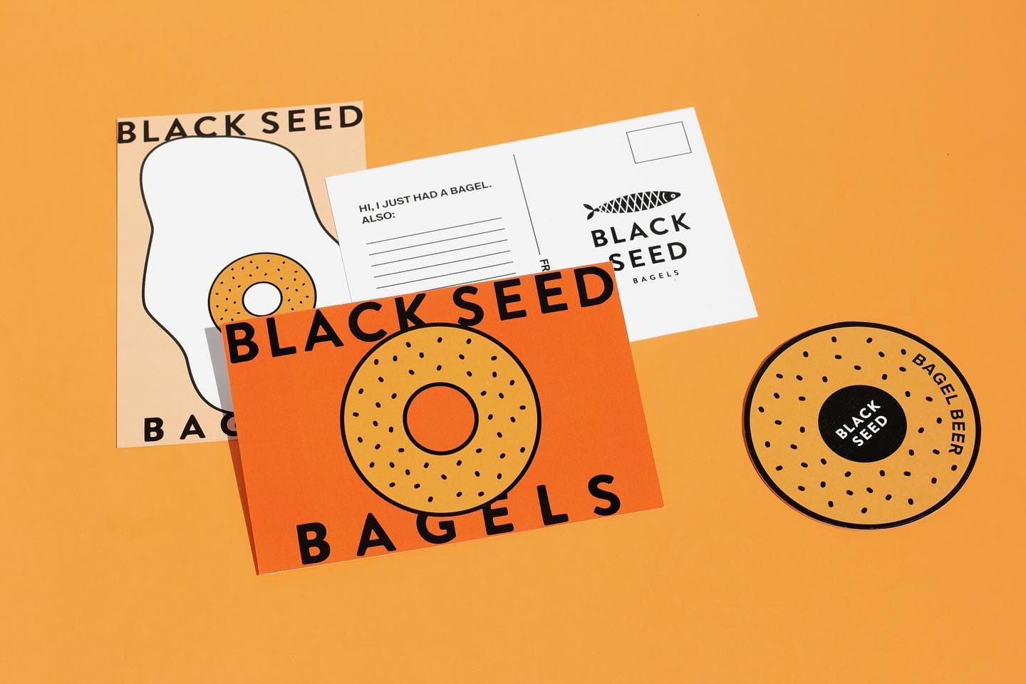 BLACK SEED BAGELS