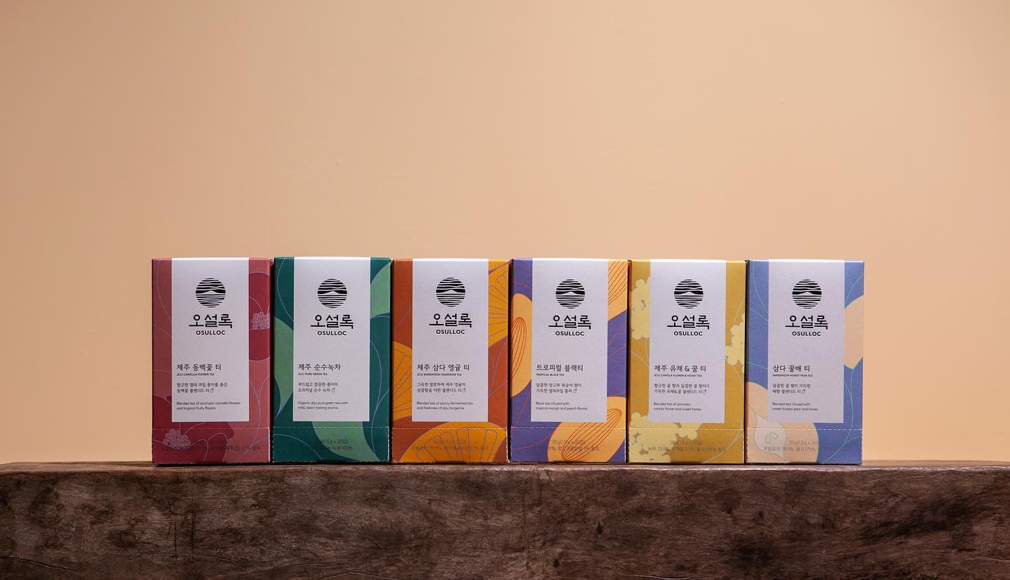Osulloc Blended Tea Line