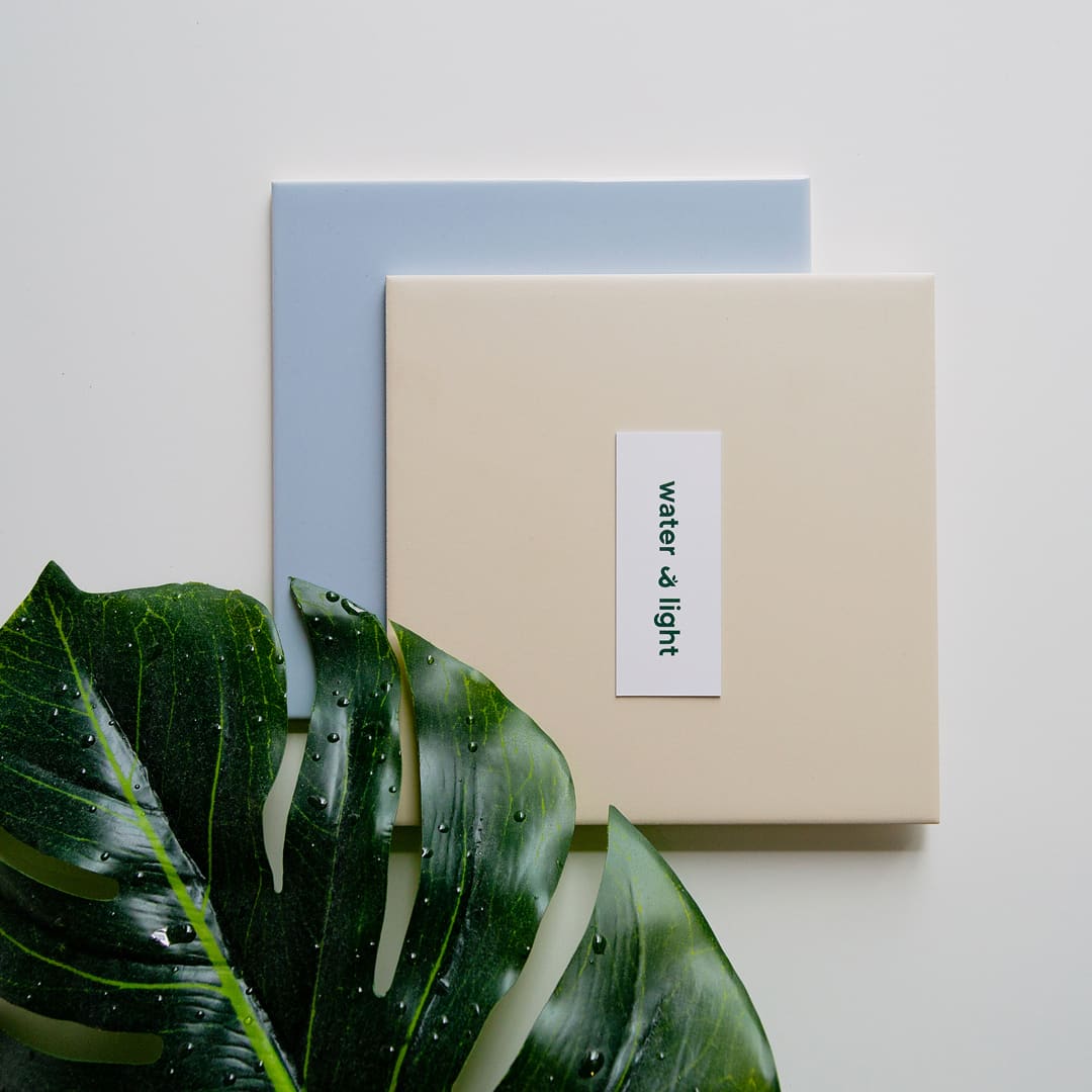 Water & Light brand identity