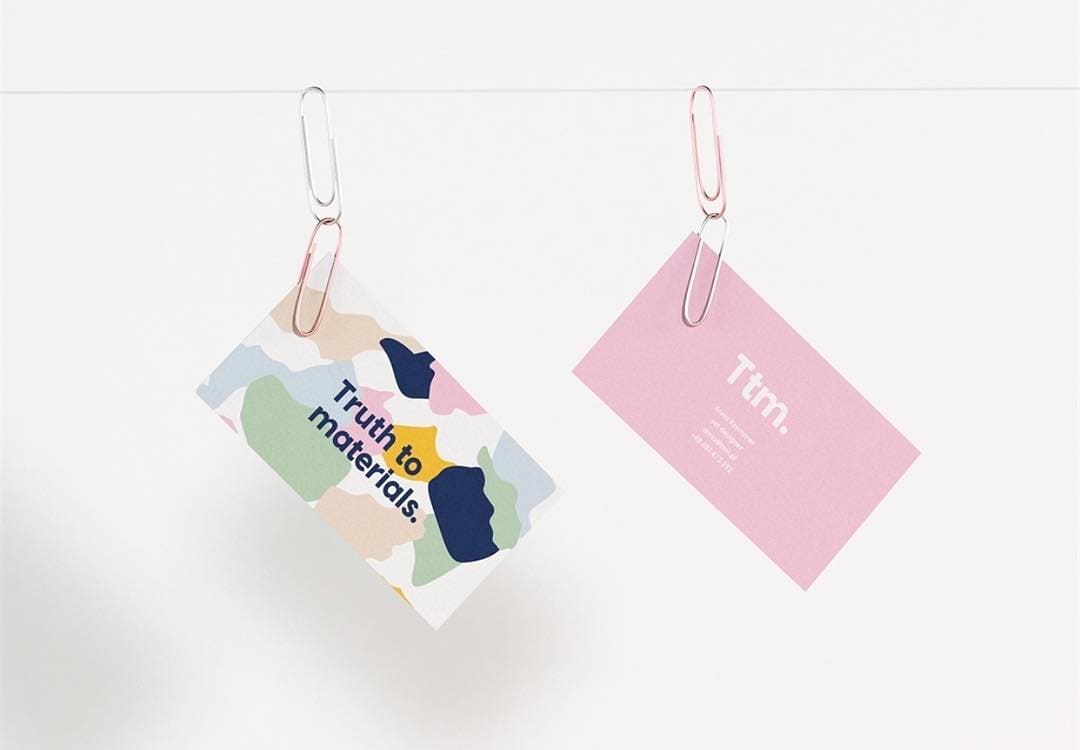 Truth To Materials brand identity