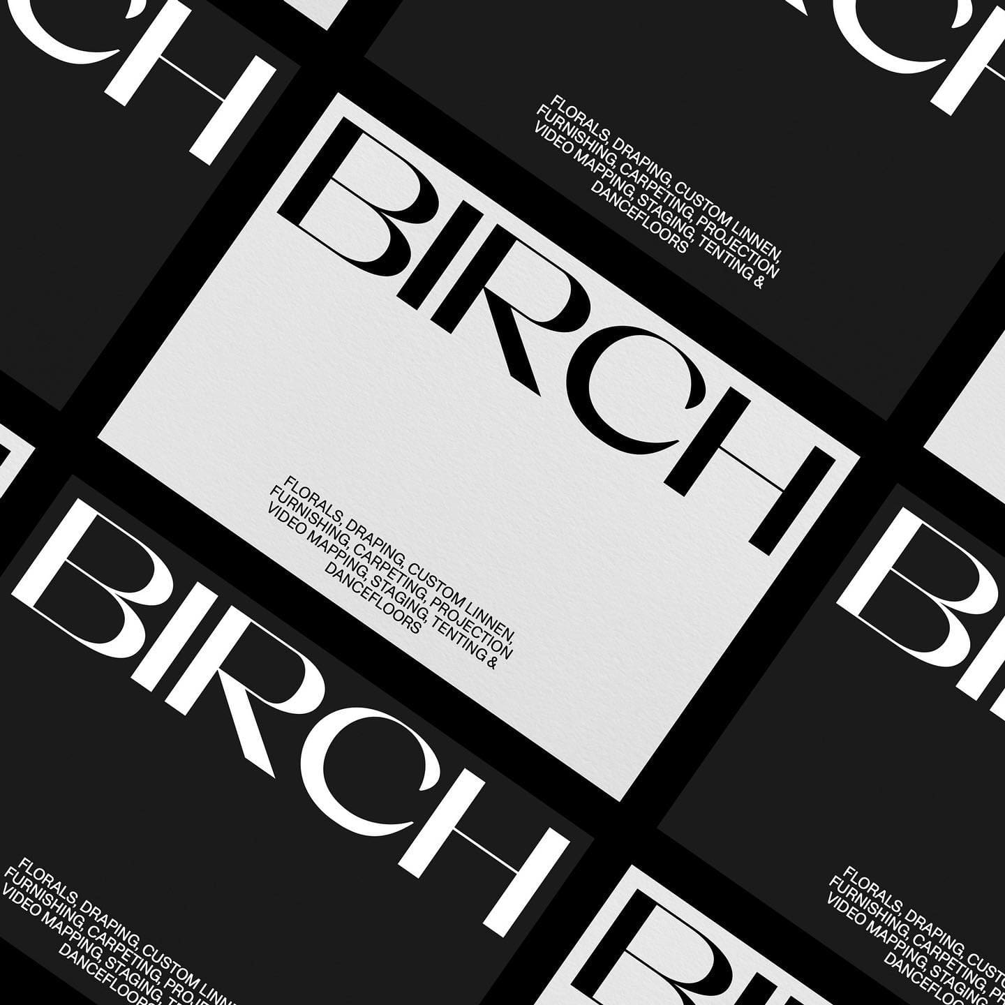 Birch Events Brand Design