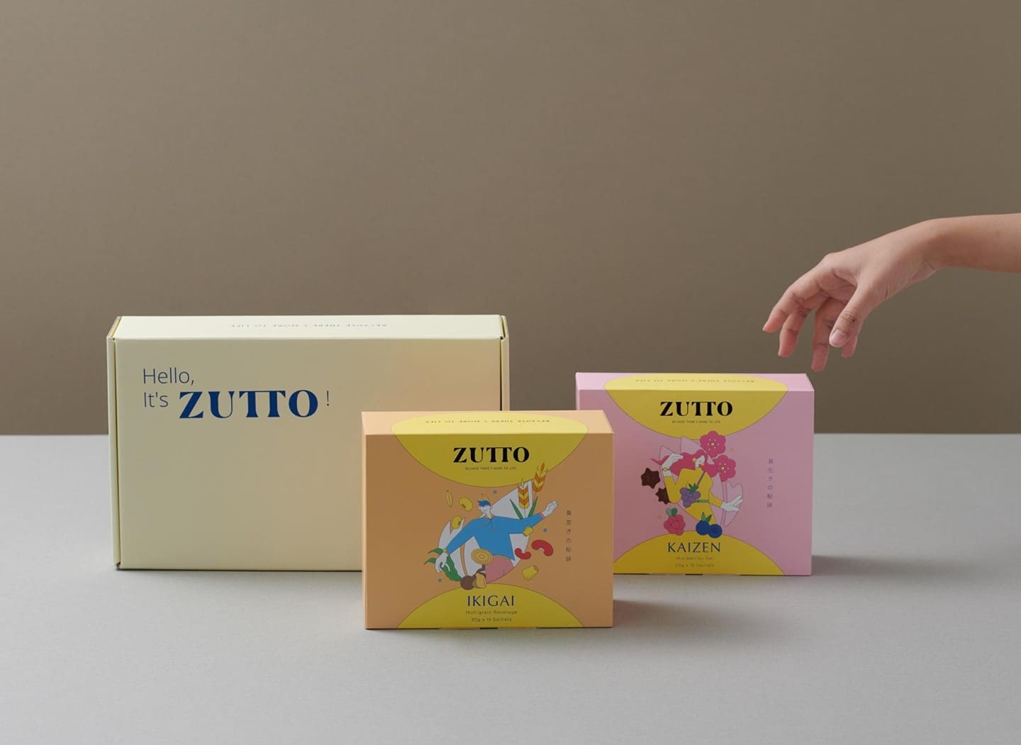 ZUTTO Branding & Packaging