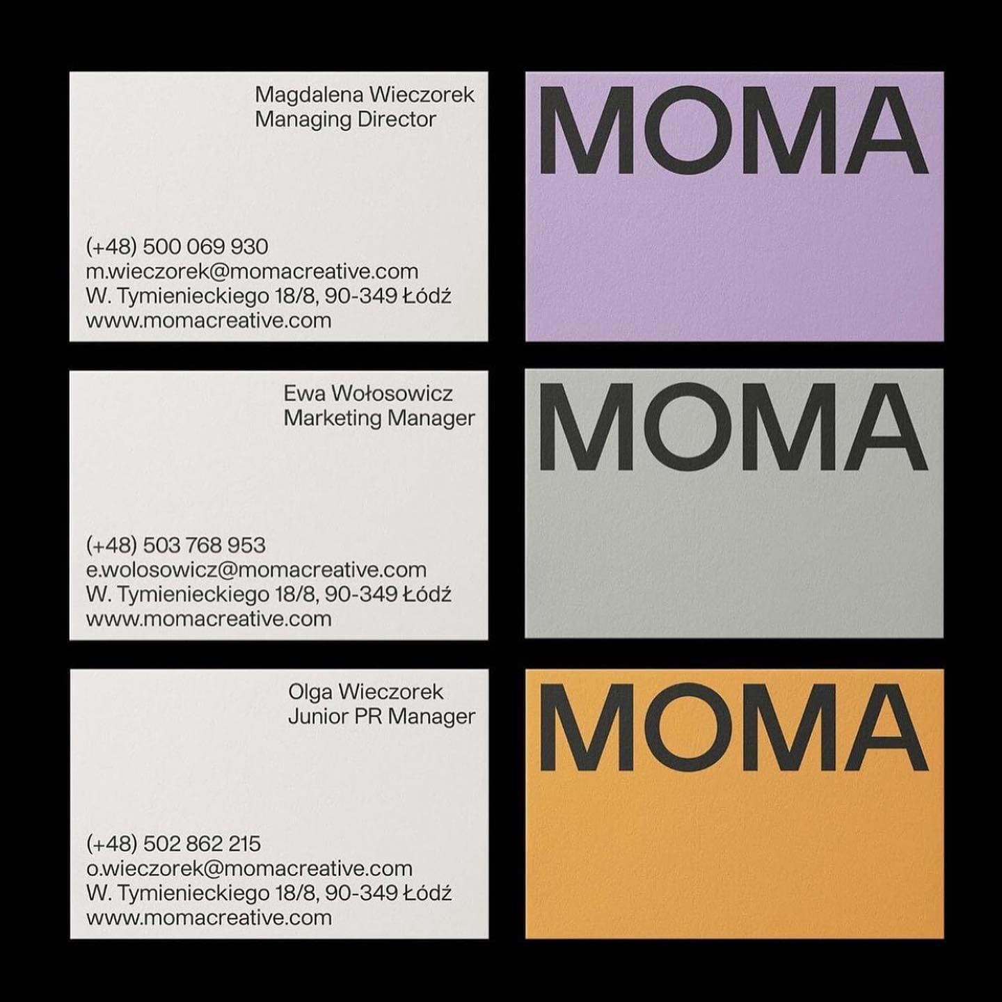 MOMA identity
