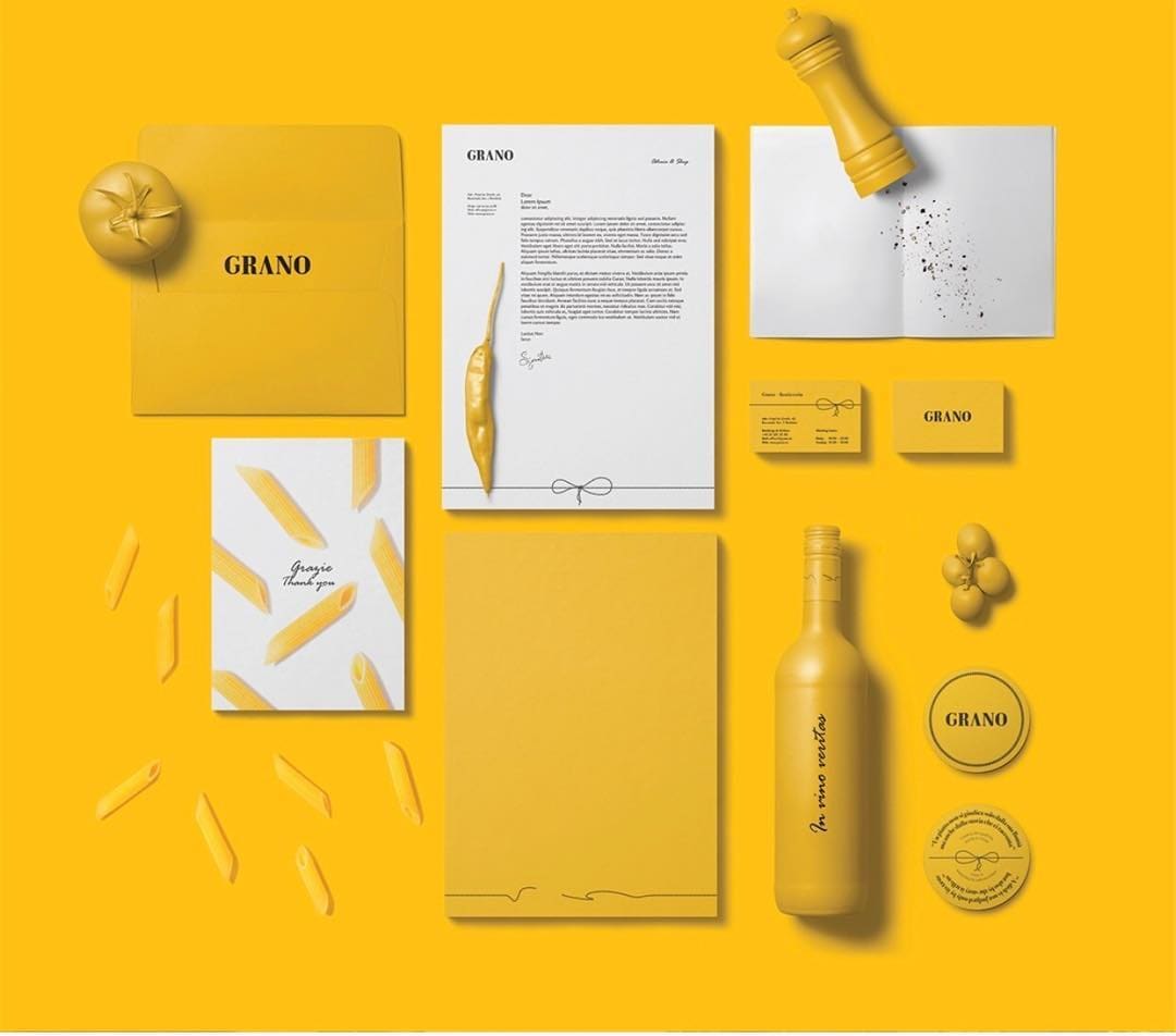 GRANO / Osteria brand identity