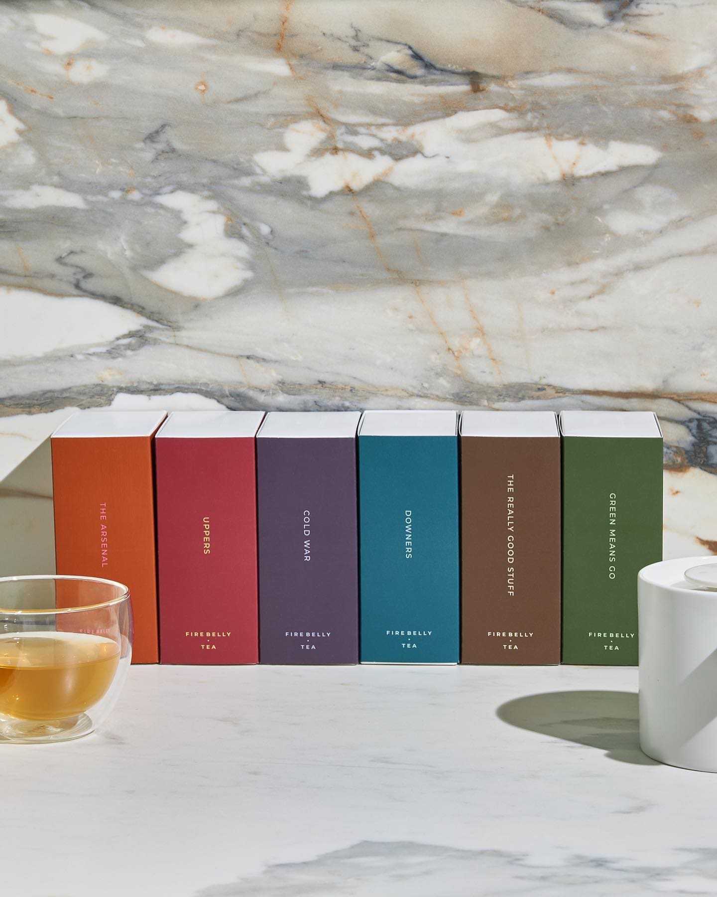 @firebellytea - brand design