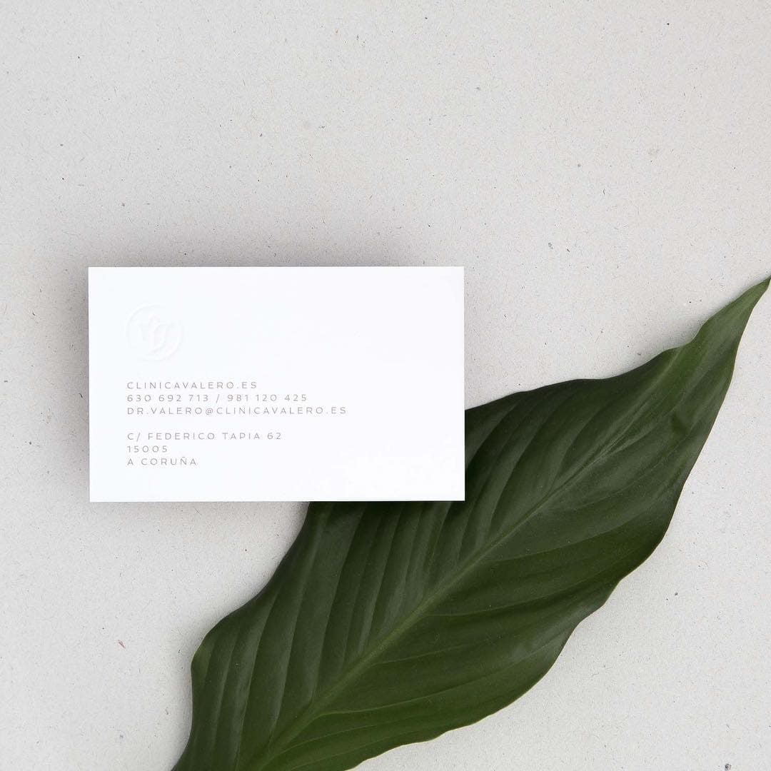 Clinica Valero brand identity
