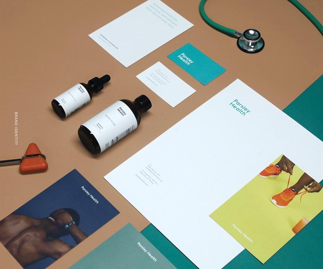 Parsley Health brand identity