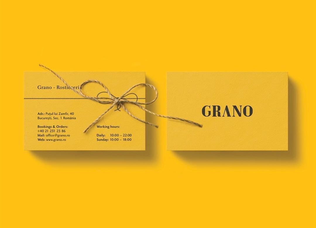 GRANO / Osteria brand identity