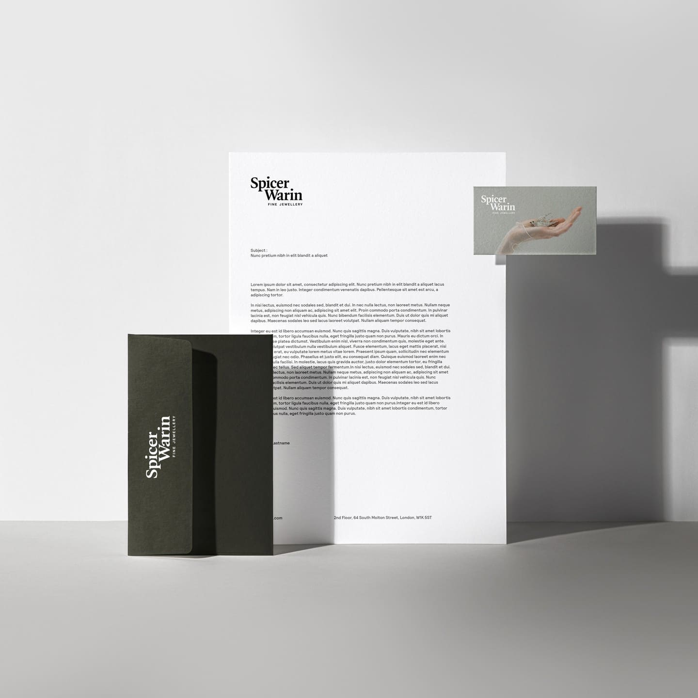 Spicer Warin Brand Identity