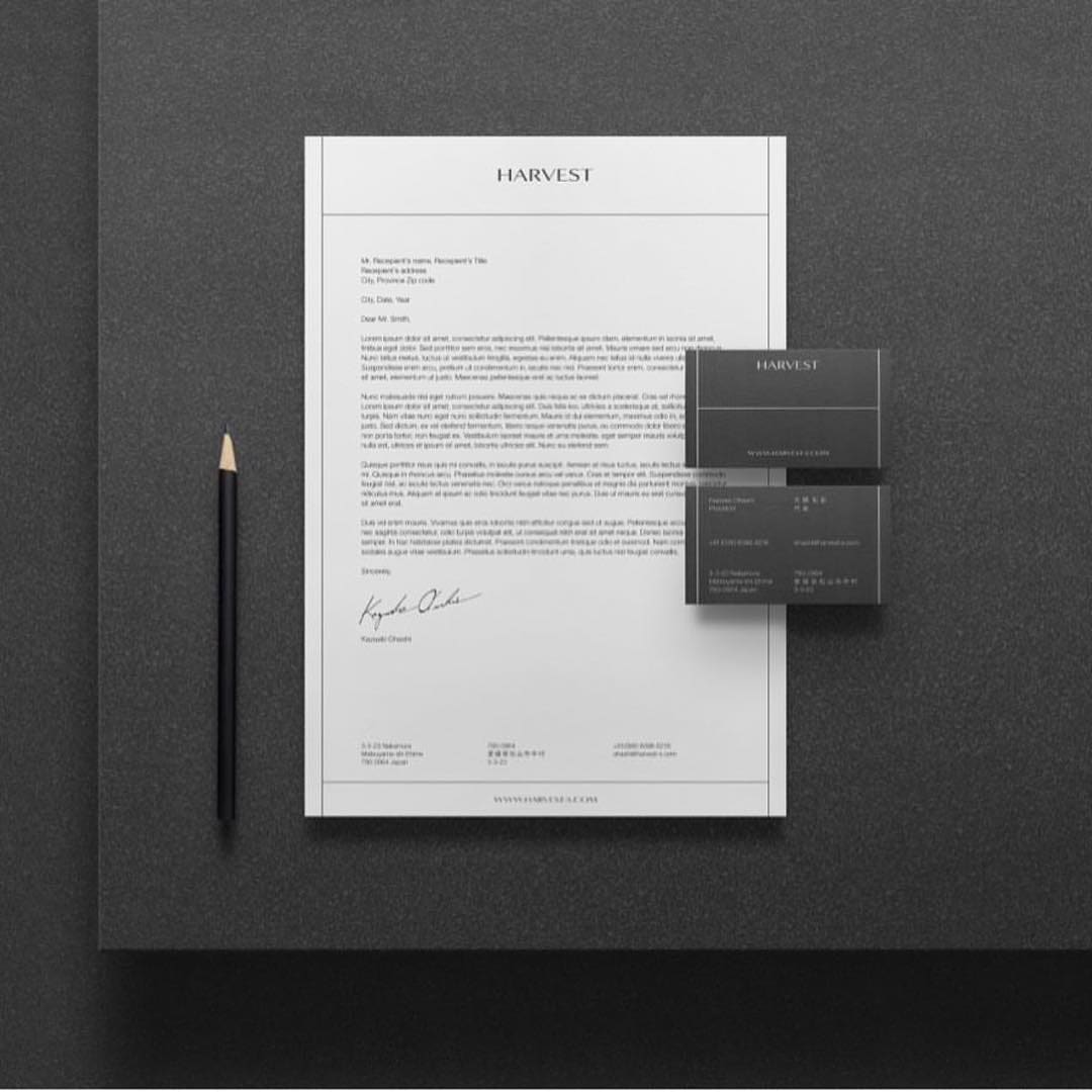 Harvest brand identity