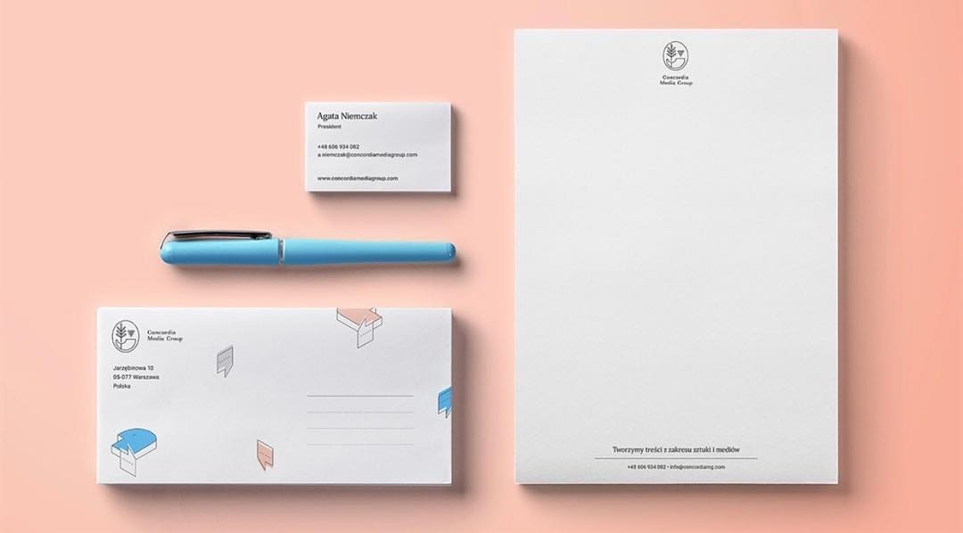 Concordia Media Group brand identity