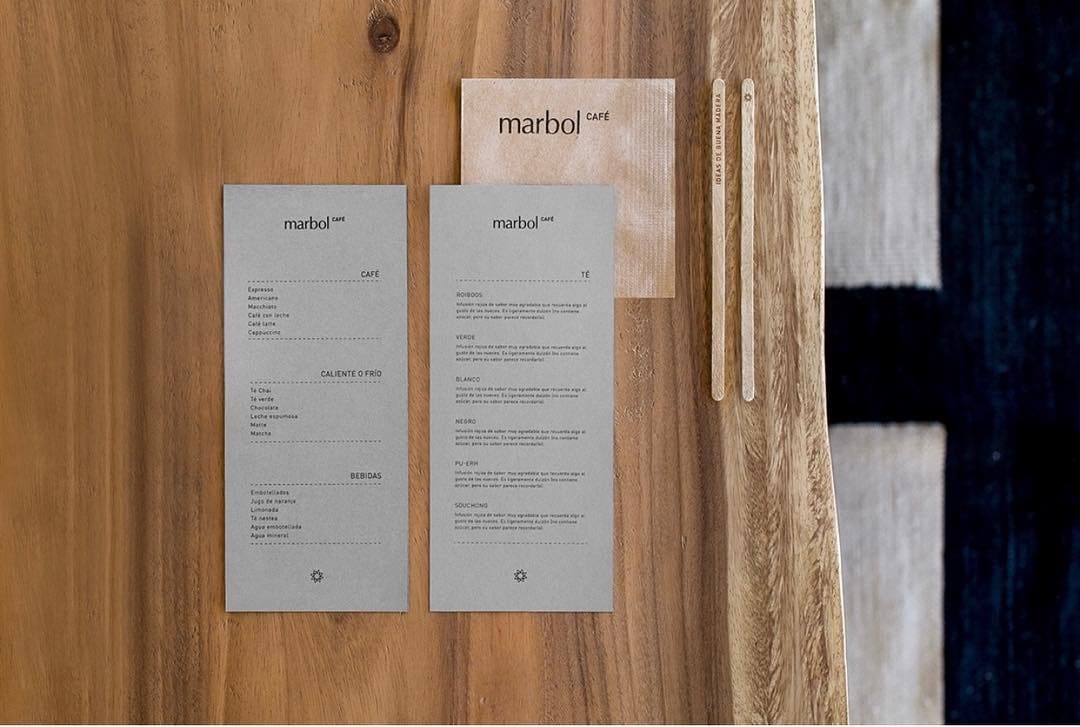 Marbol Casa Cafe branding