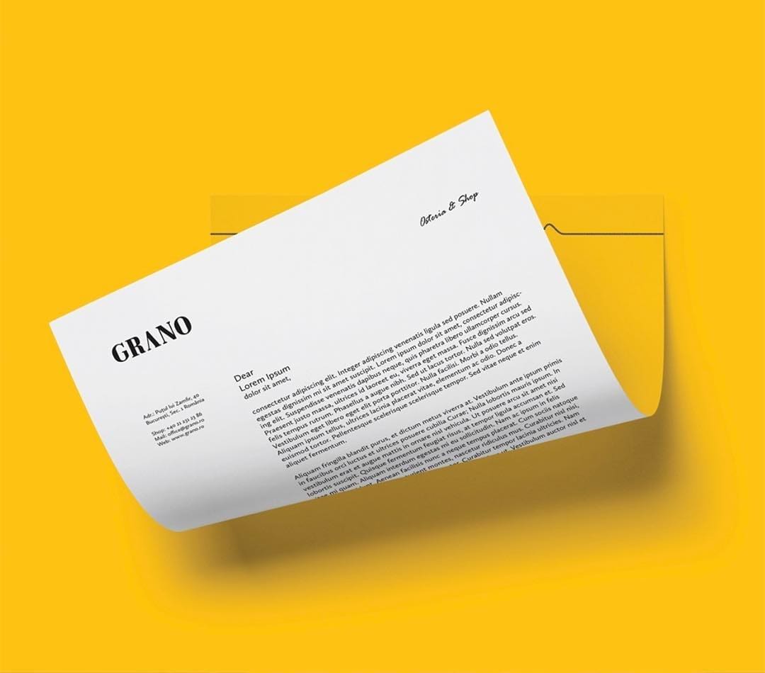 GRANO / Osteria brand identity
