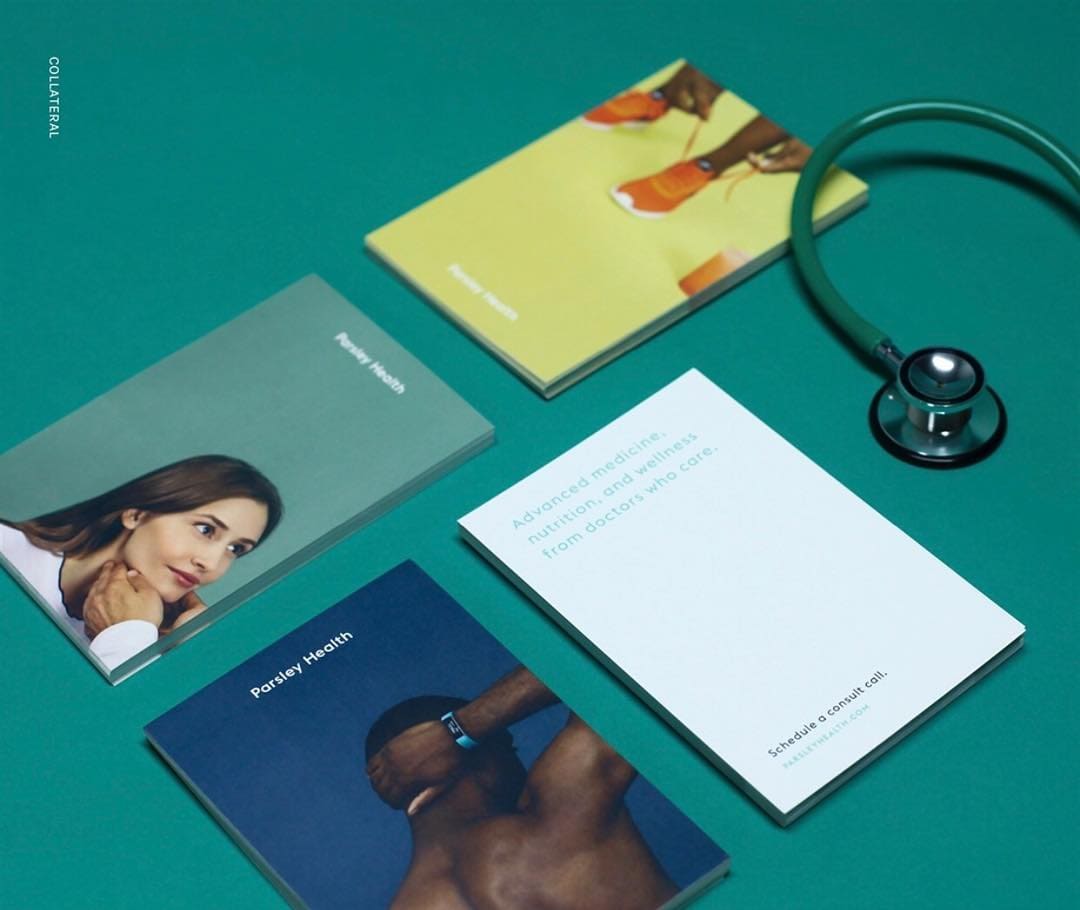 Parsley Health brand identity