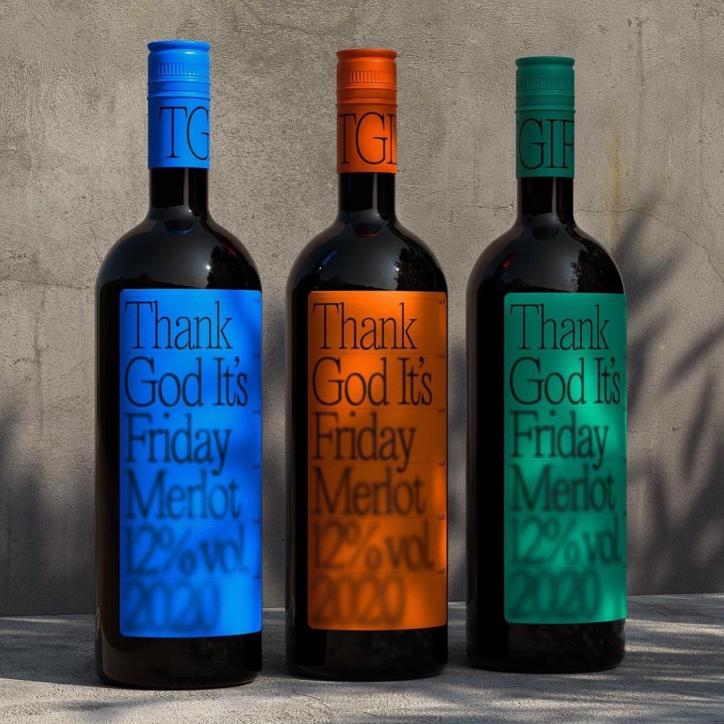 TGIF Wine Labels
