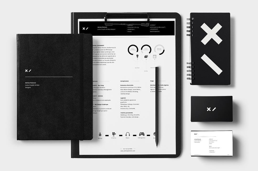 Personal Brand Identity of @adrien_petrovic (1/3)