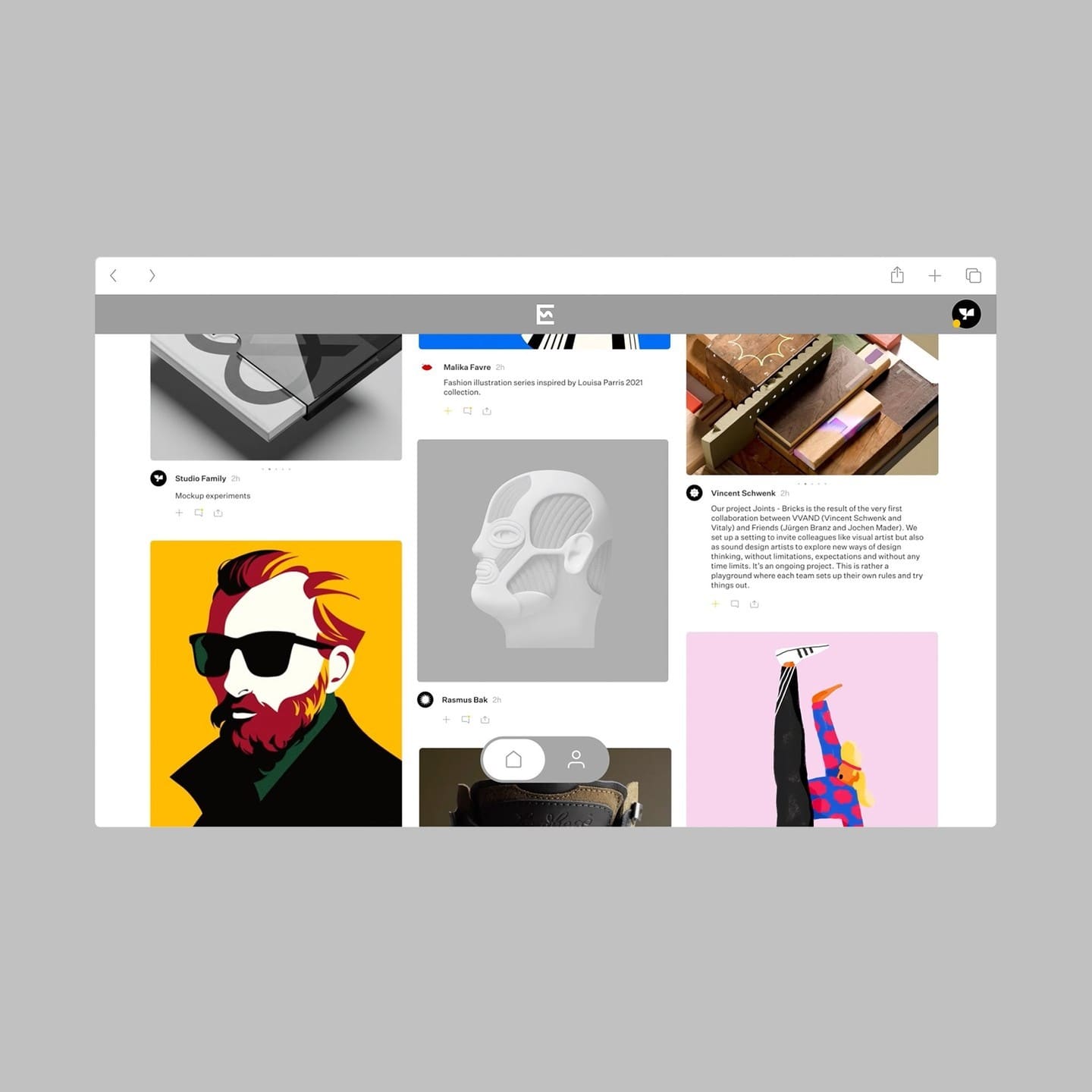 On Explore (@explore_fam) we combine all the best features from portfolio+commun