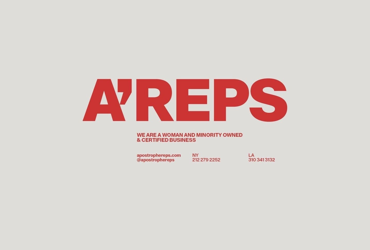 Apostrophe Reps