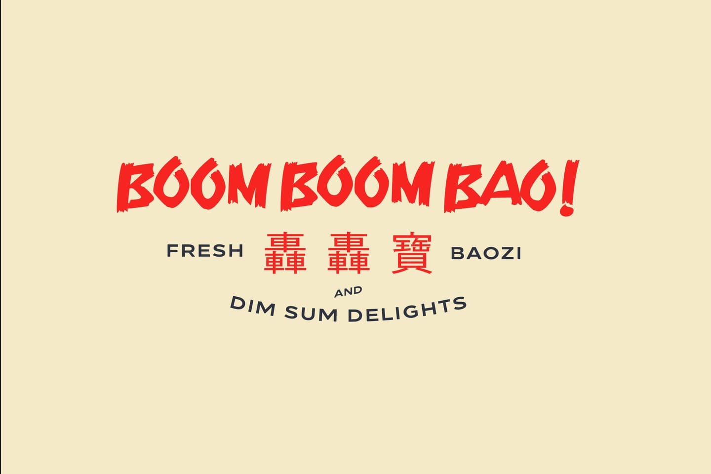 Boom Boom Bao - Restaurant Branding