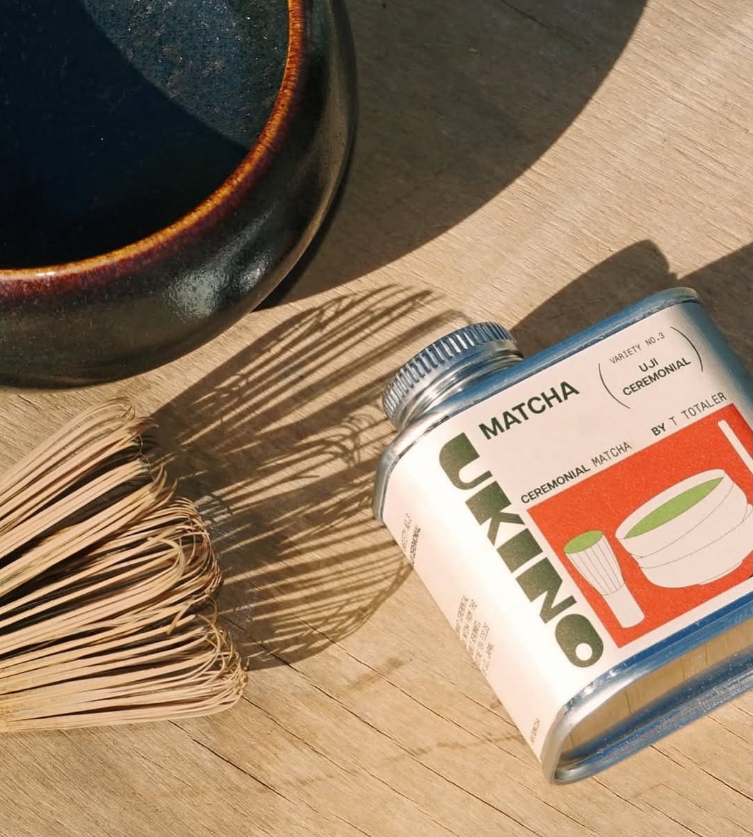 Visual identity created for @ukinomatcha