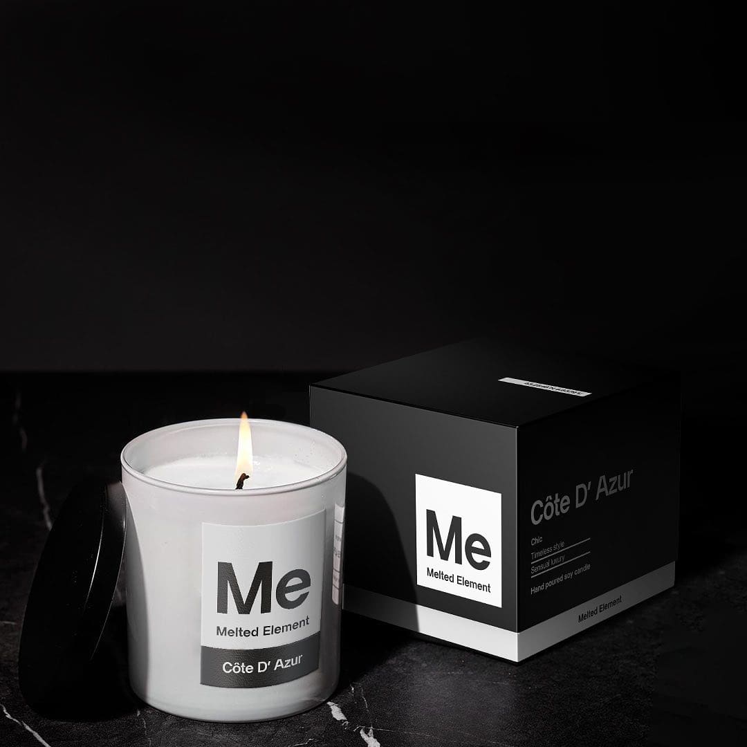 @meltedelement re-brand and package design