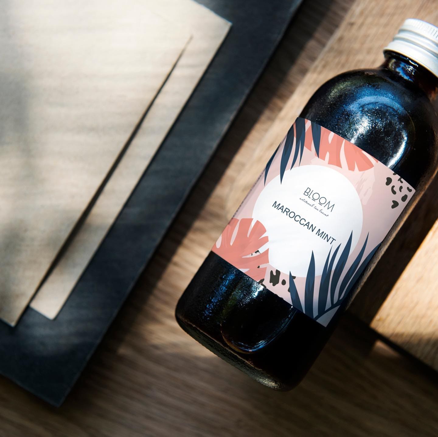 Brand Identity Design & Supporting Brand Collaterals for “Bloom Tea”