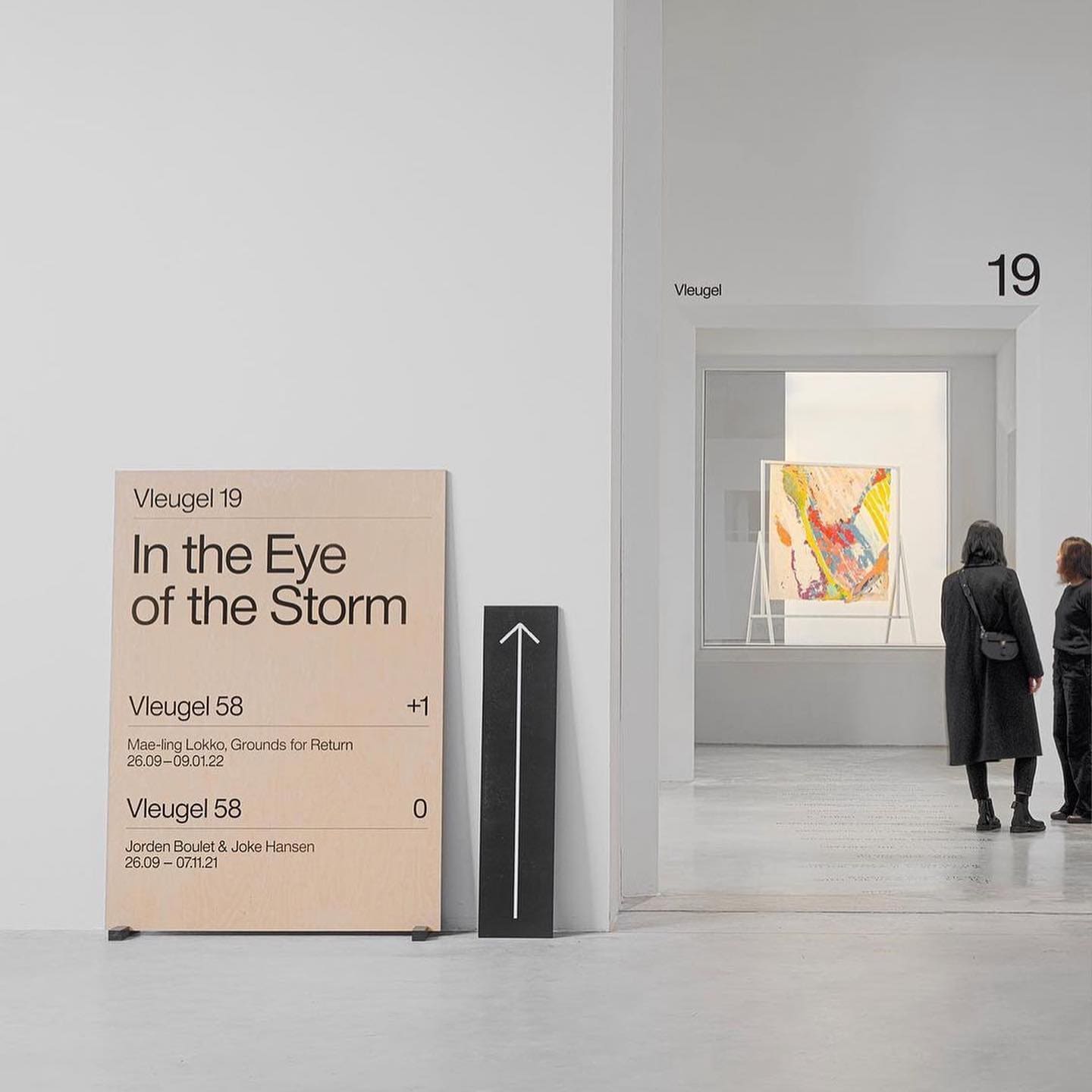 Wayfinding signage for Z33
