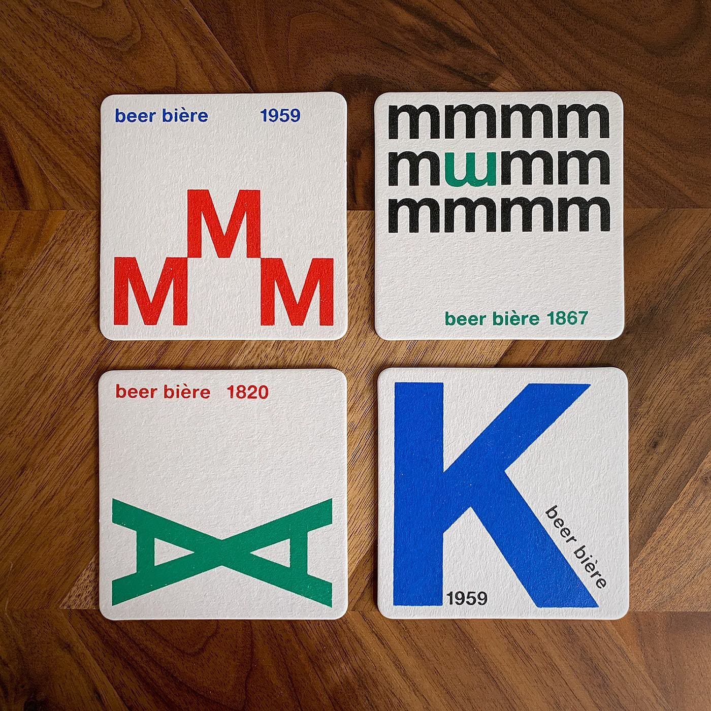Swiss coasters