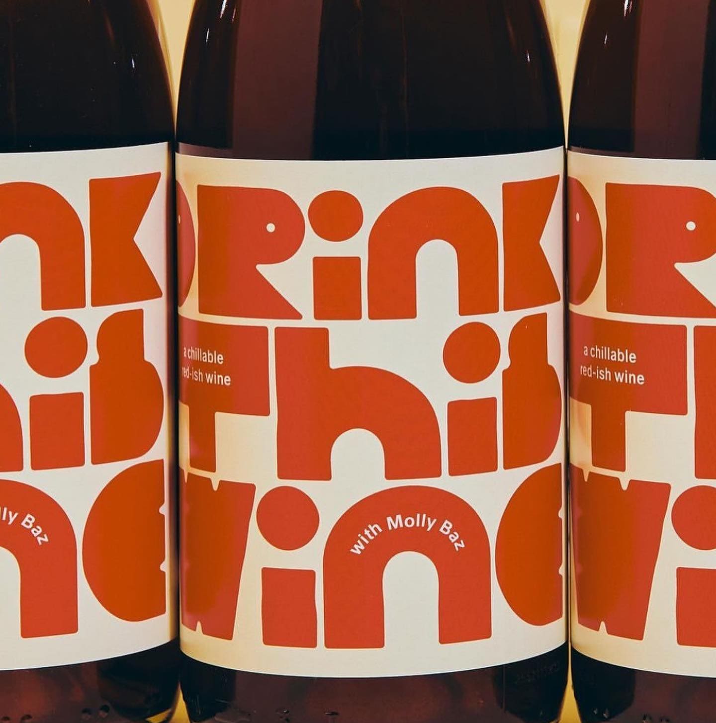 Drink this wine packaging design