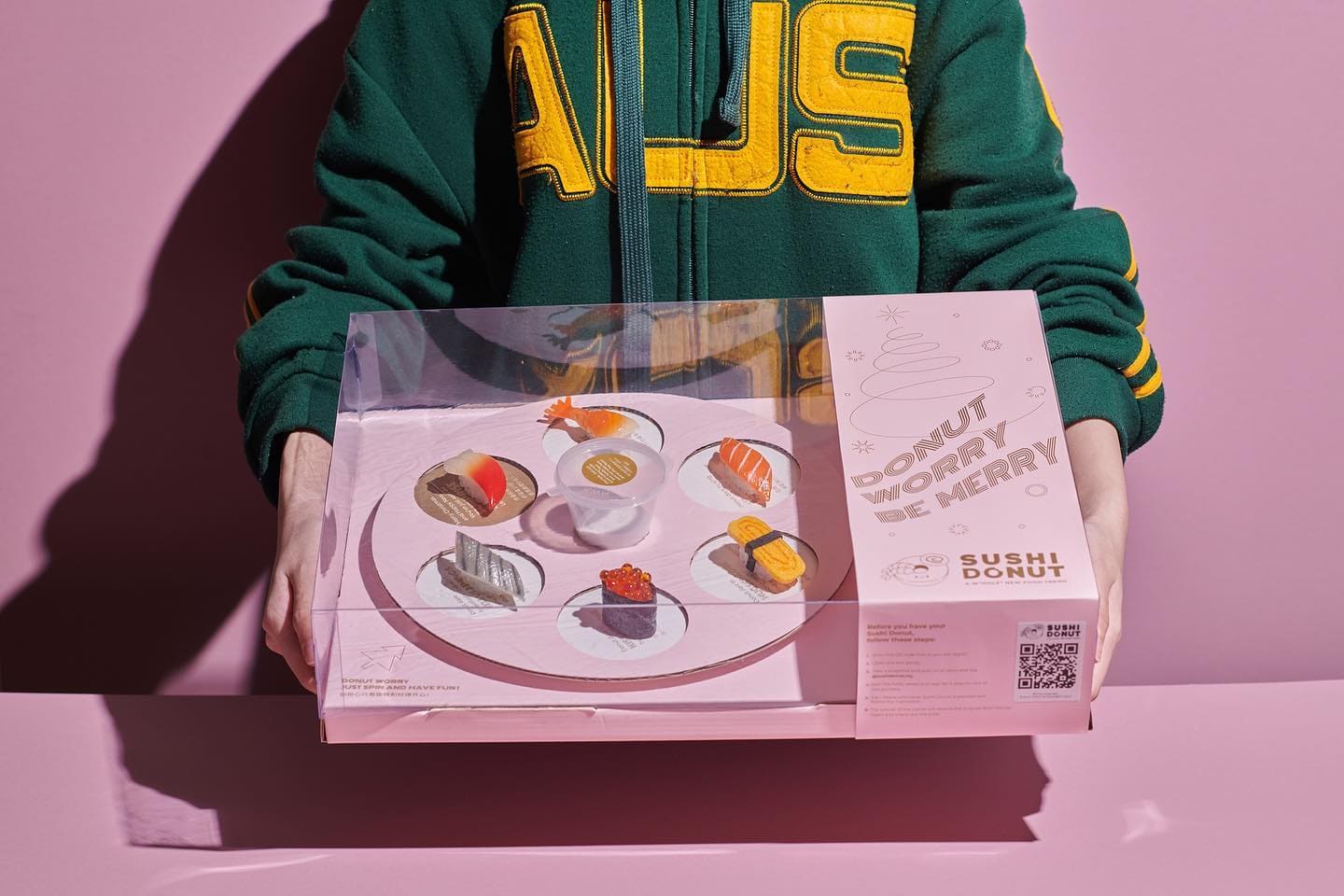 Sushi Donut Branding + Packaging