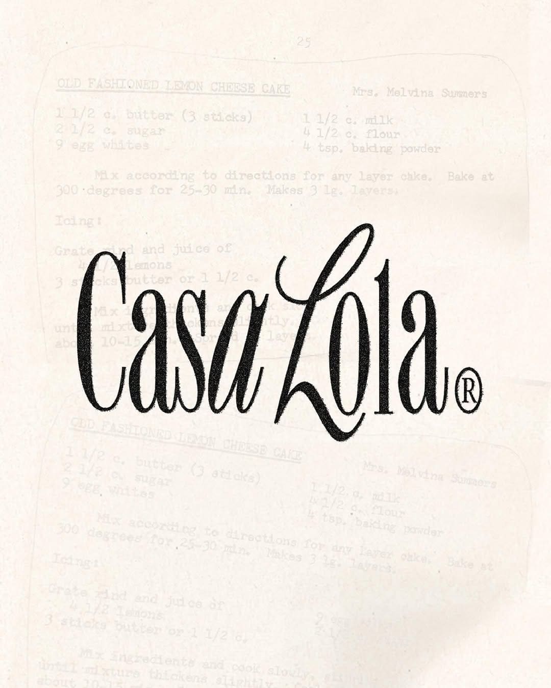 Casa Lola 🍰